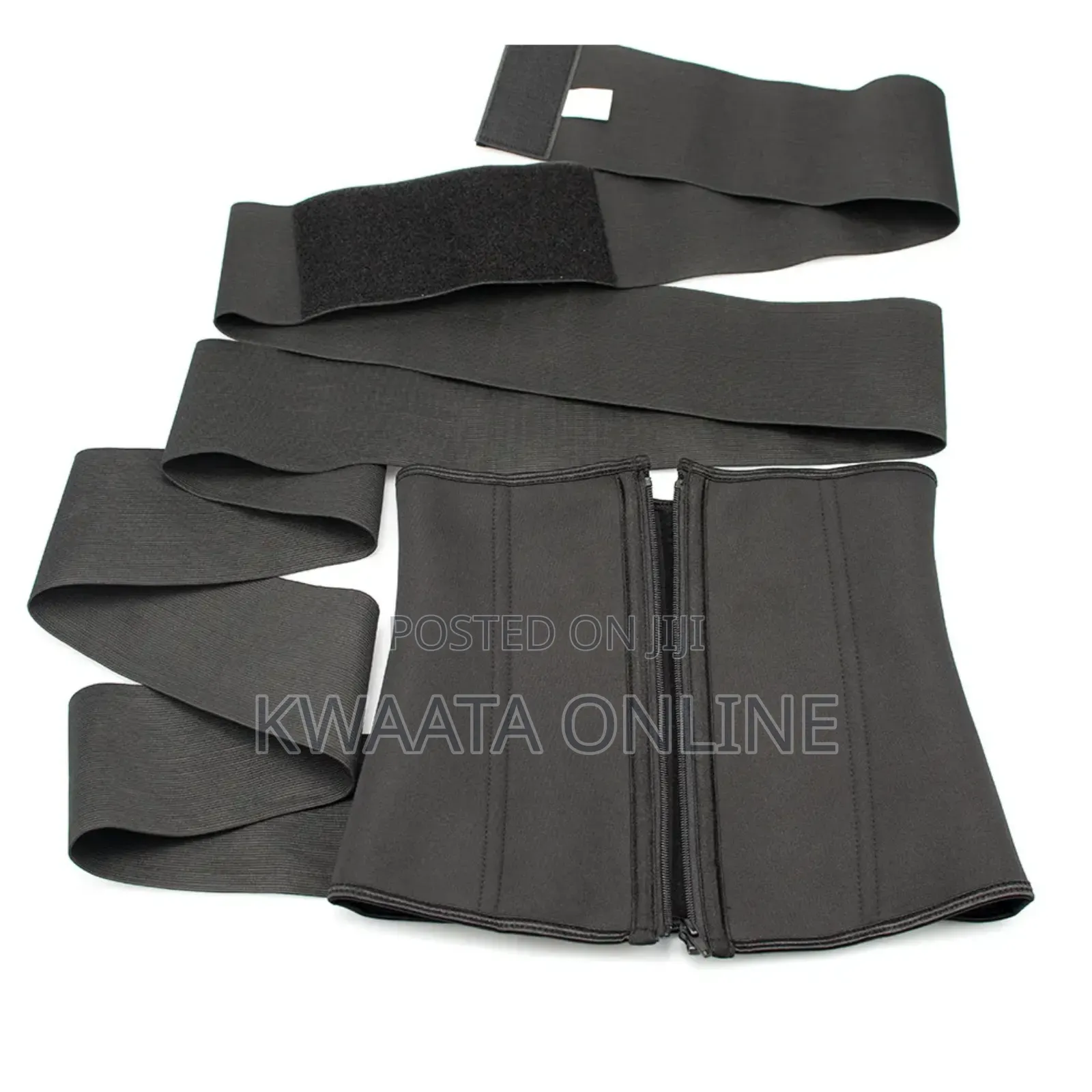 2in1 Women Waist Slimmer, Belt, Removable Wrap-Around Strap Shapewear