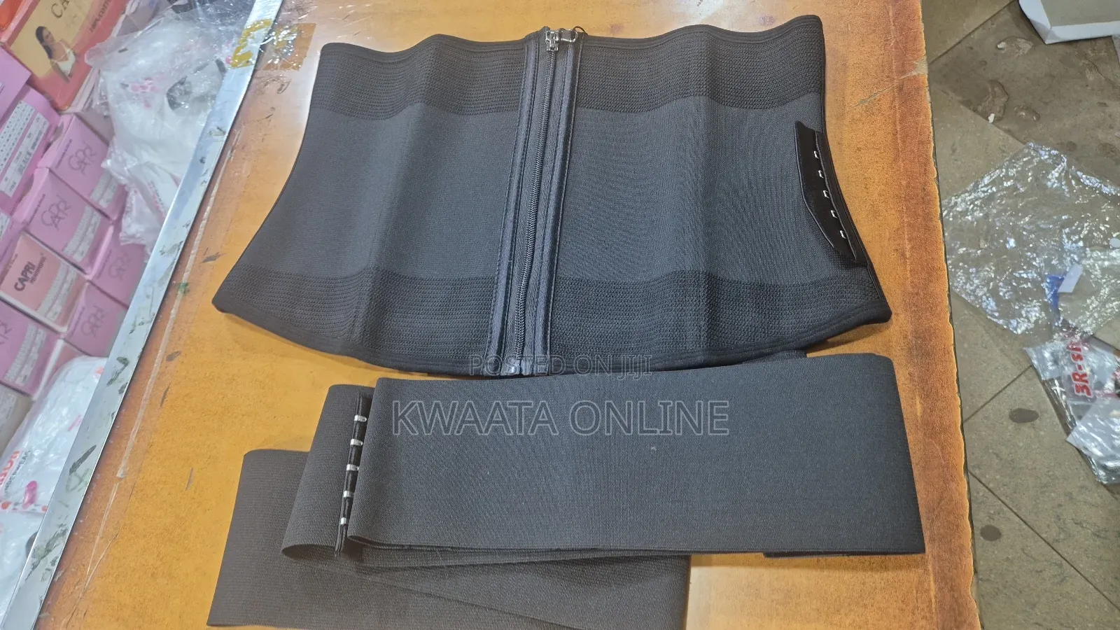 2in1 Women Waist Slimmer, Belt, Removable Wrap-Around Strap Shapewear