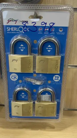 4 In 1 Padlocks 70mm