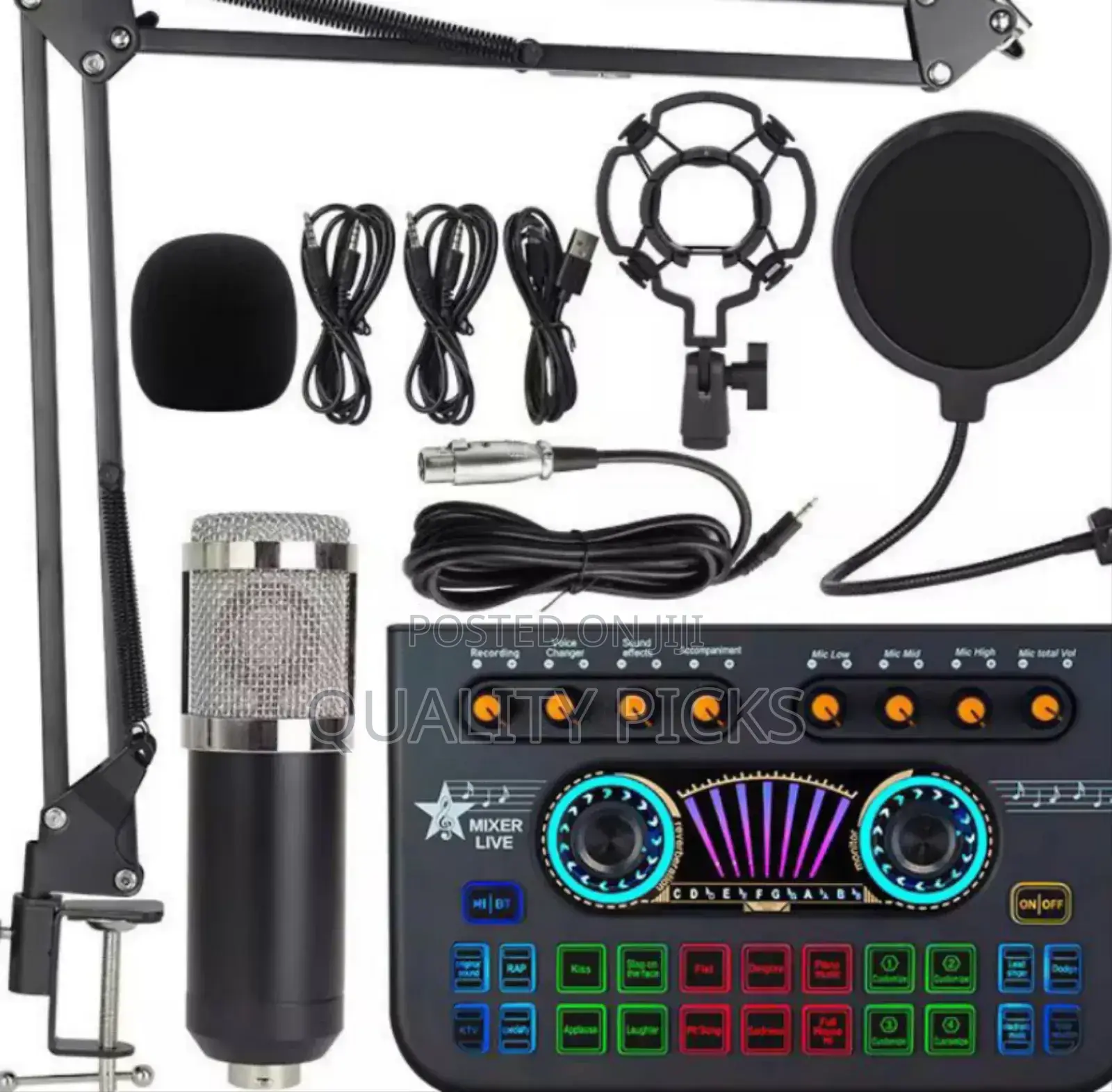 Portable Audio Mixer/Live Sound Card X50