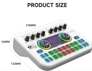 Portable Audio Mixer/Live Sound Card X50
