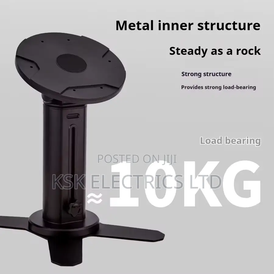 360-Degree Rotatable Base Height and Angle Adjustable Laptop Stand