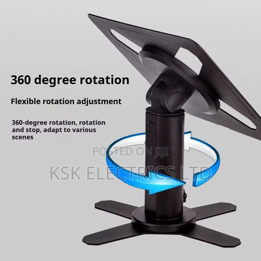 360-Degree Rotatable Base Height and Angle Adjustable Laptop Stand