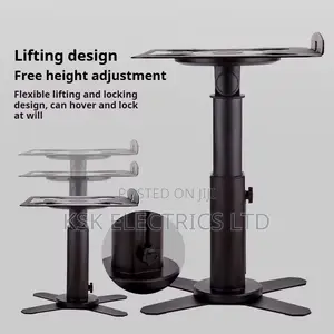 360-Degree Rotatable Base Height and Angle Adjustable Laptop Stand