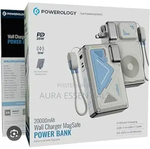 Powerology 20,000mah Wall Charger Magsafe