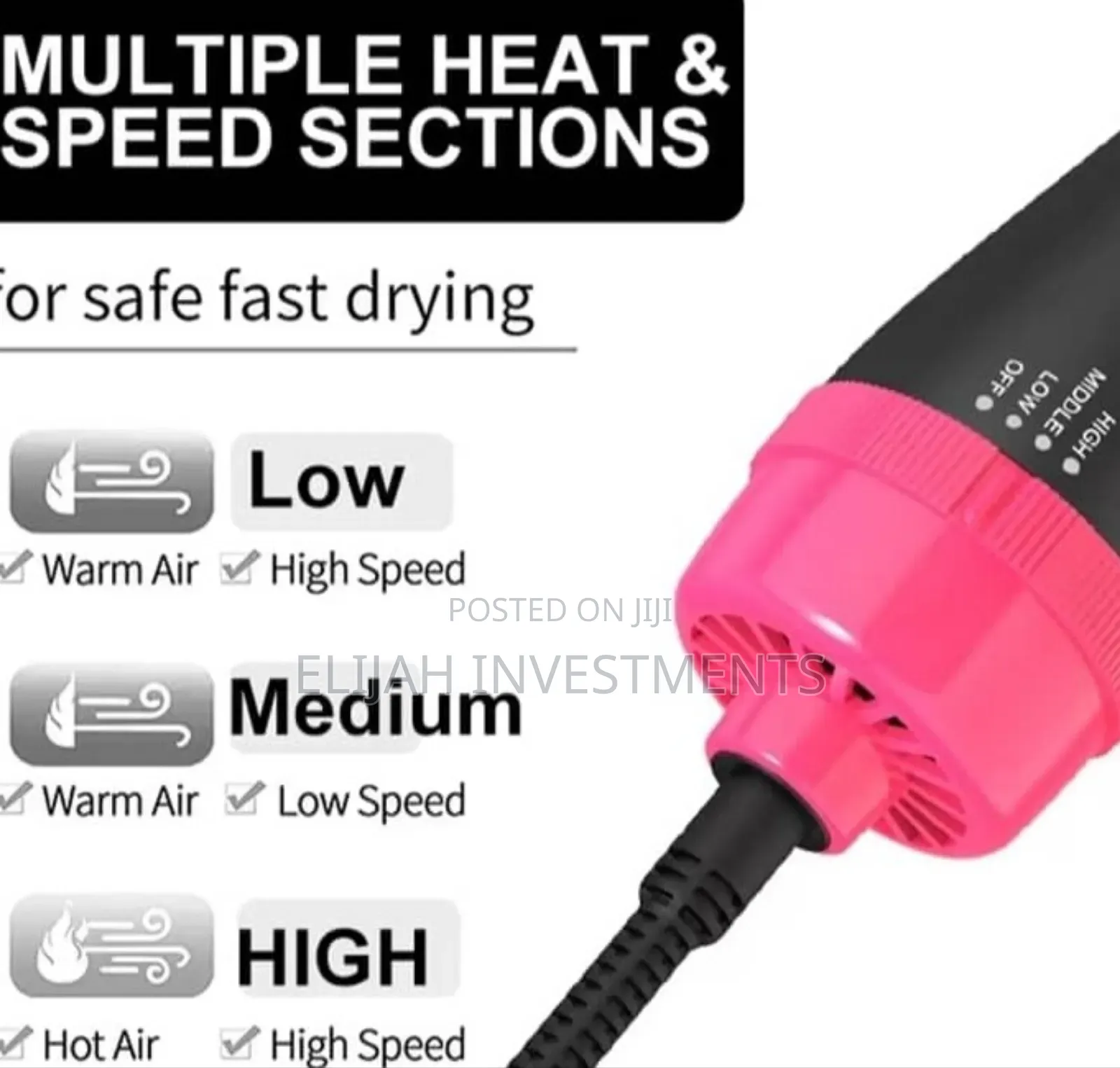 2in1 Hot Air Brush