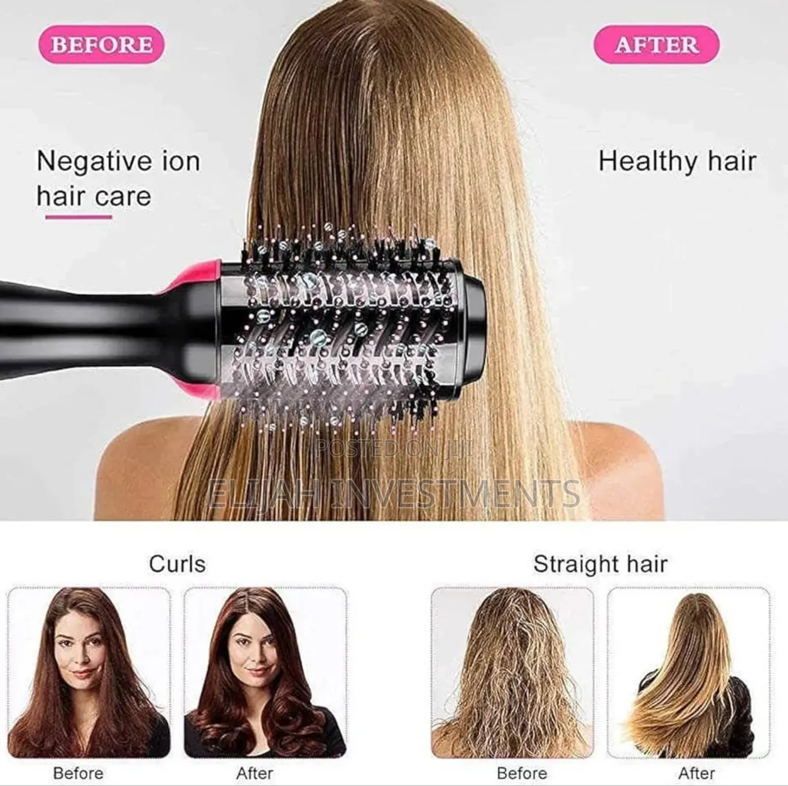 2in1 Hot Air Brush