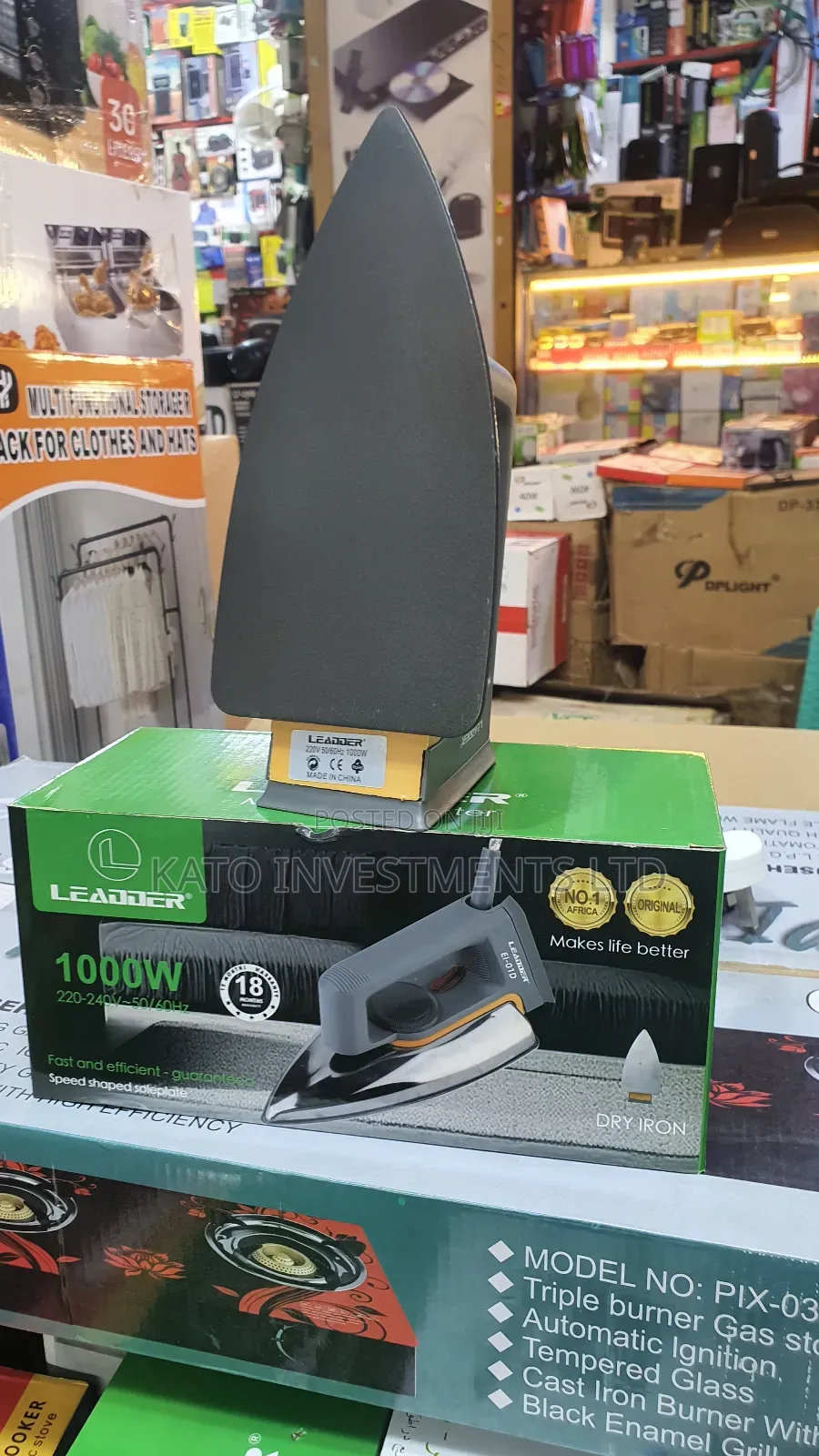 Leader Dry Flat Iron No.1
