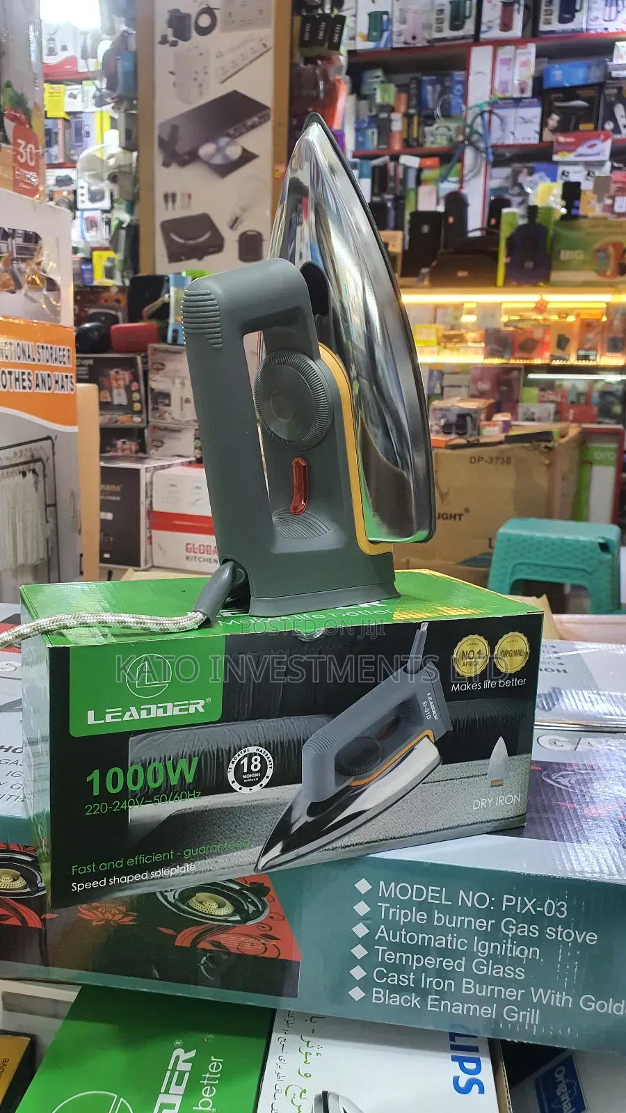 Leader Dry Flat Iron No.1