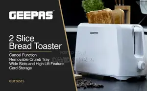 Geepas 2slice Bread Toaster