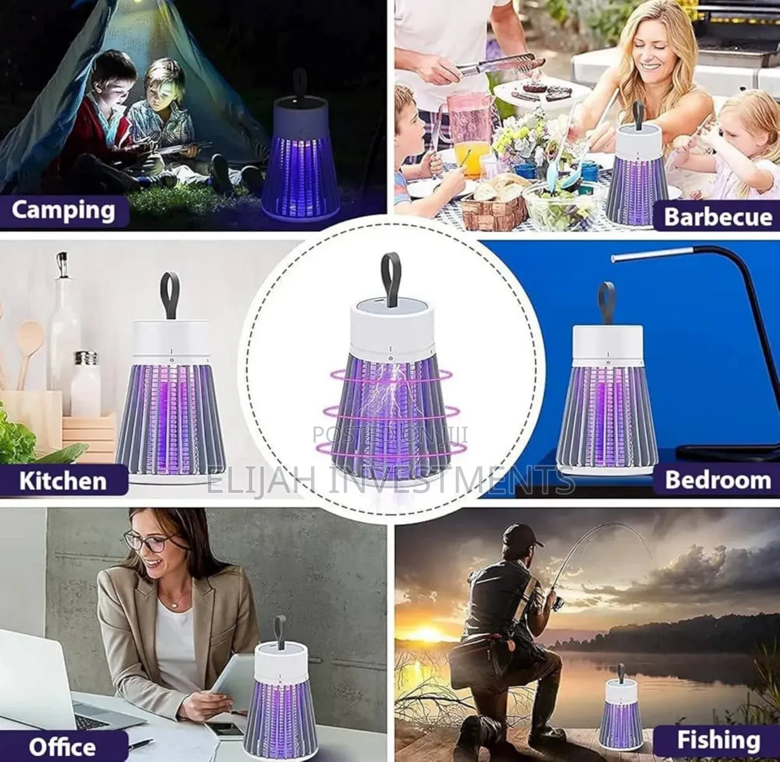 Portable Rechargeable Mosquito Killer Lamp