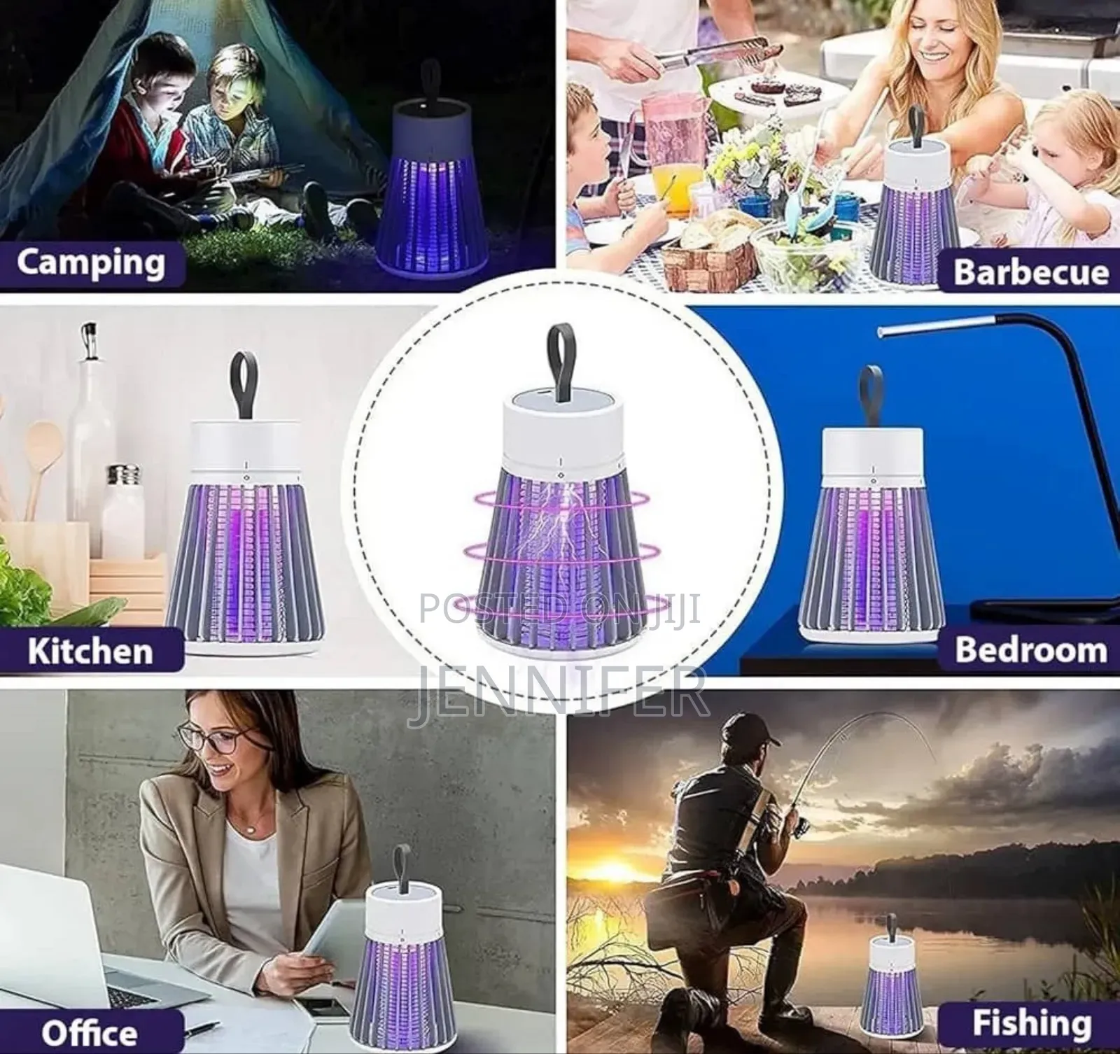 Portable Rechargeable Mosquito Killer Lamp