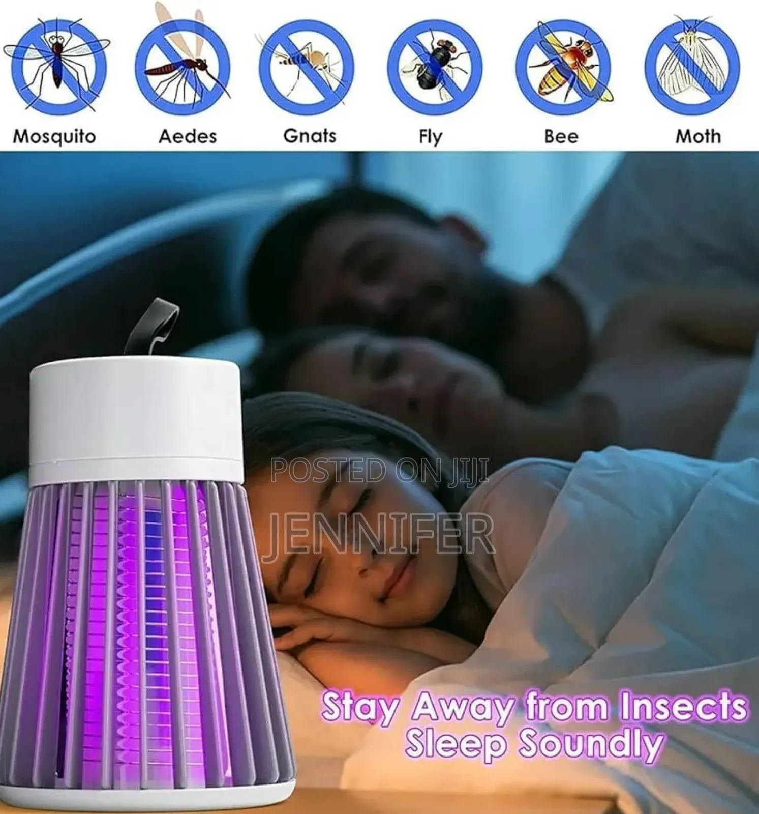 Portable Rechargeable Mosquito Killer Lamp