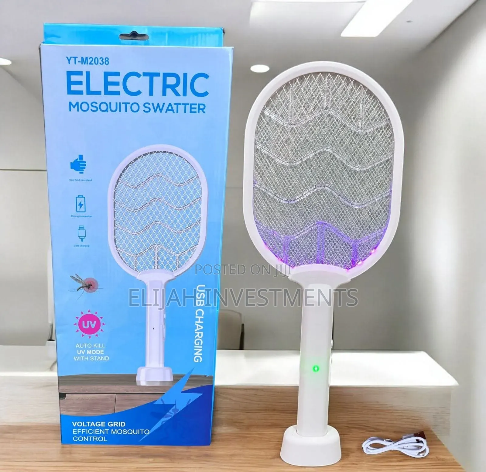 Uv Mosquito Killer Bat With Stand