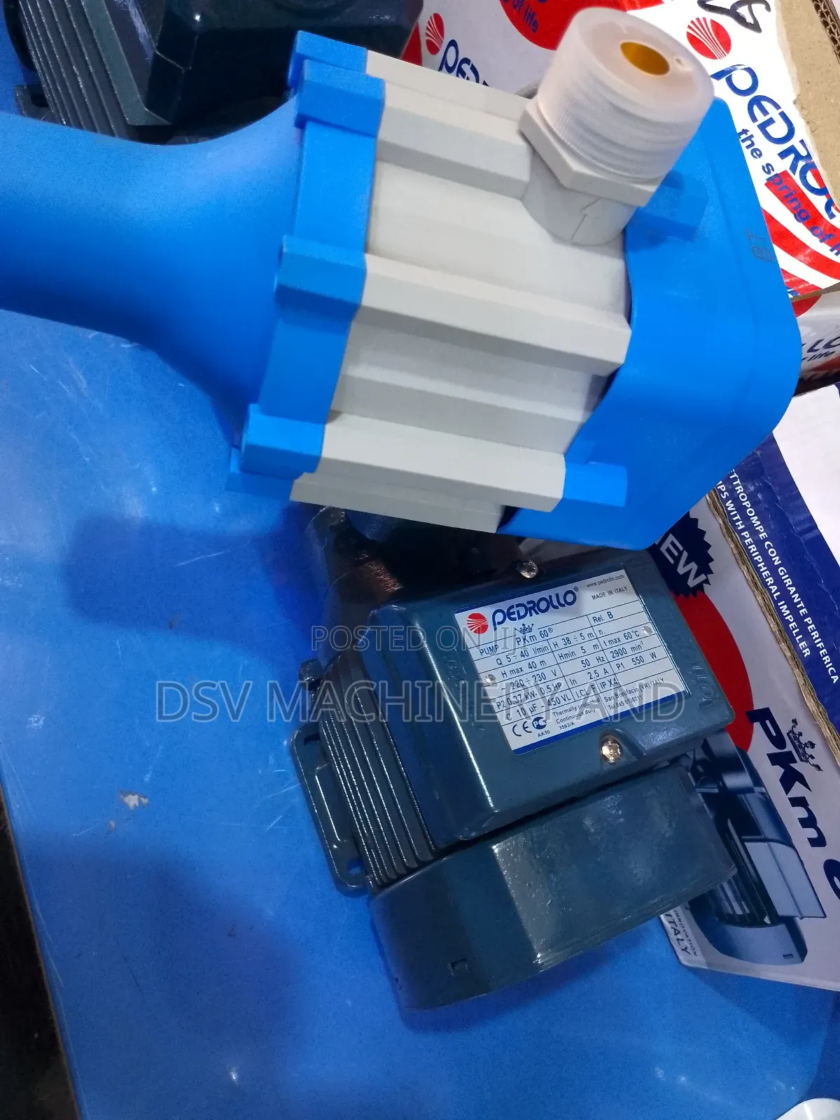 0.5hp Pedrollo Booster Pump With Automatic Switch Controller