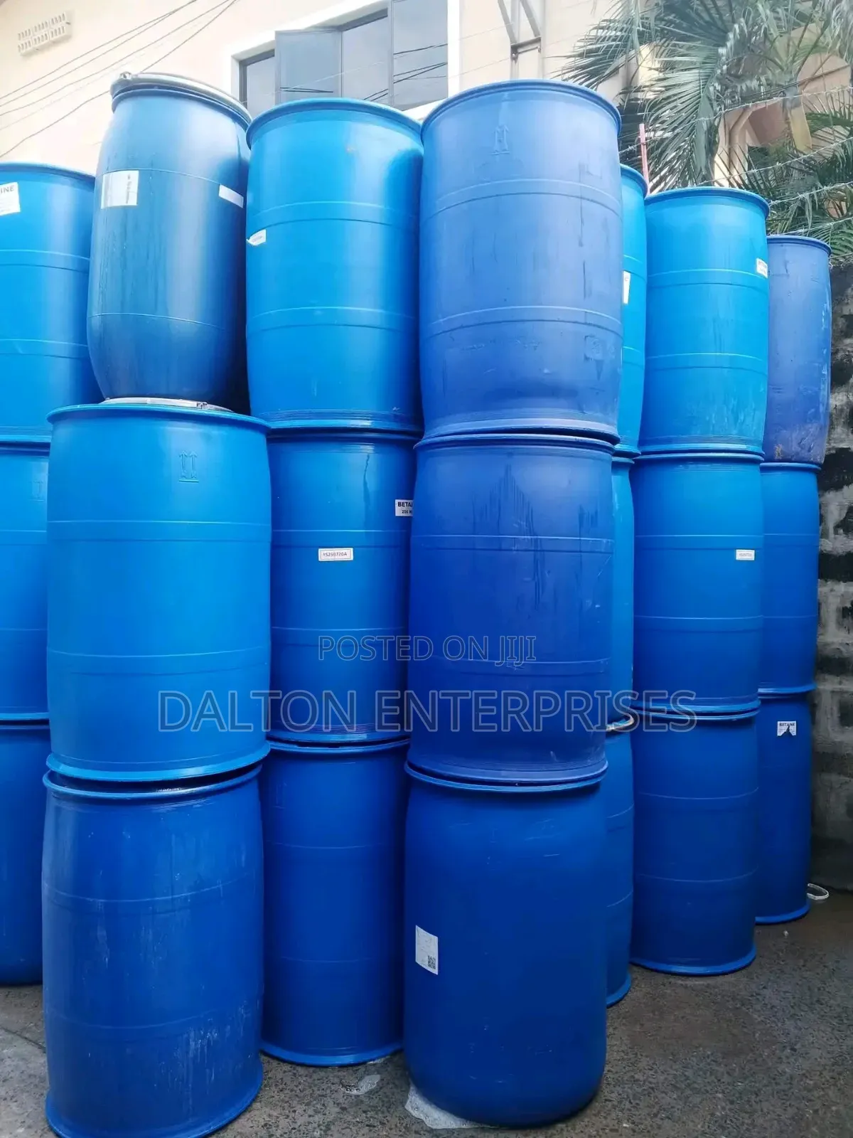 Empty Plastic Drums 220 Liters