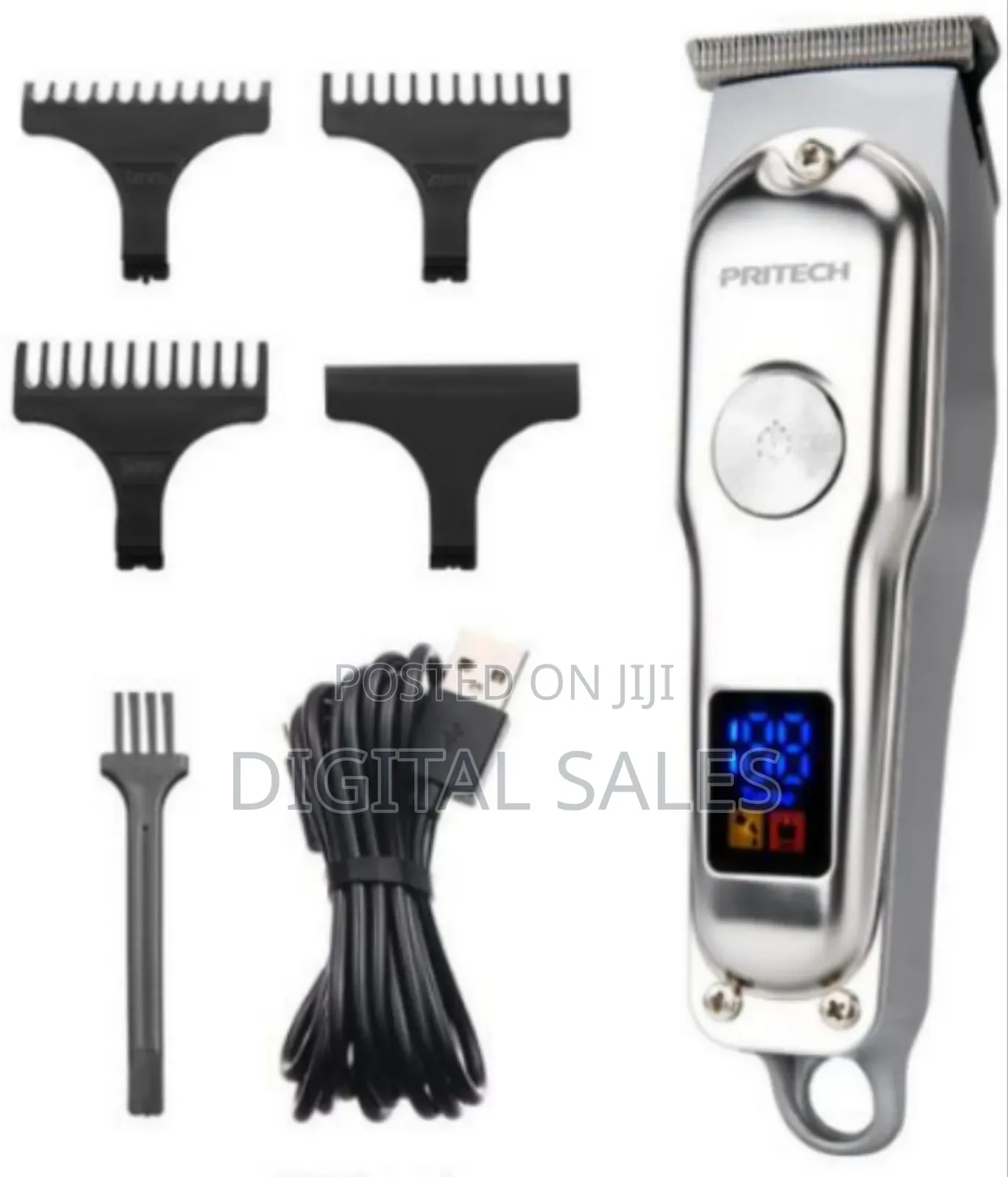 Pritech Professional Hair Clippers for Men - Barber Clippers for Hair