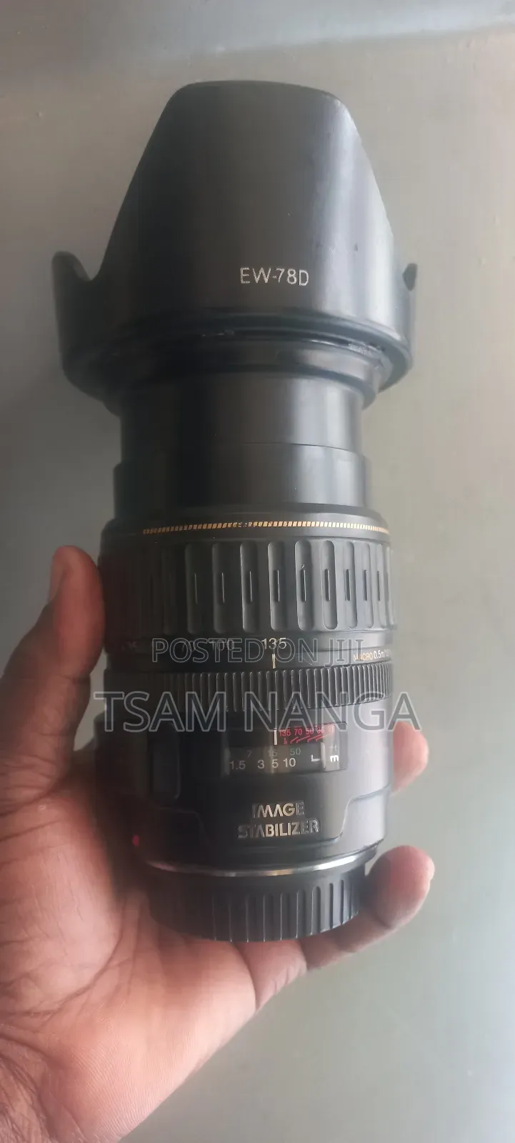 Canon Lens 28-135mm Ultrasonic
