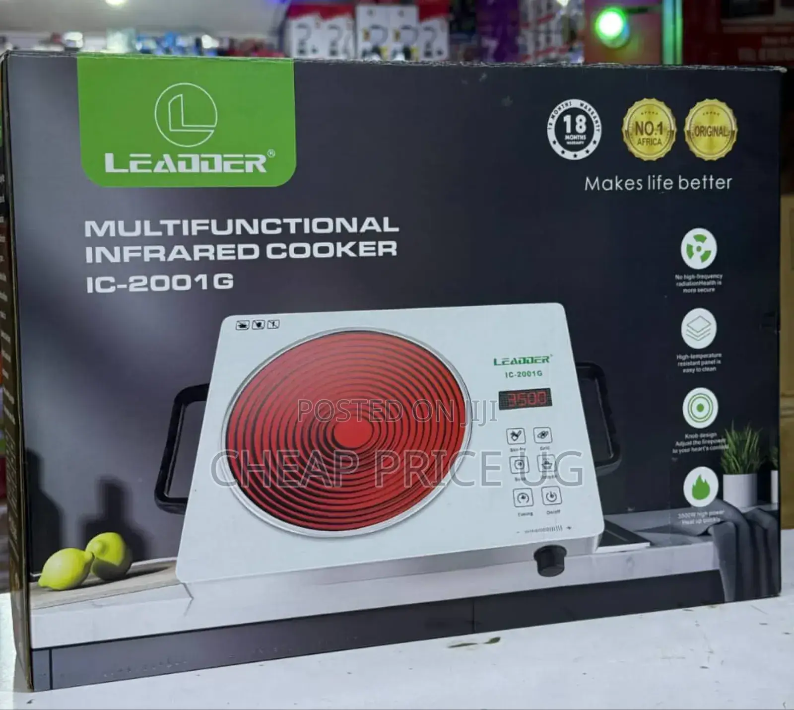 Leadddear Single Infrared Cooker Ic-200ig