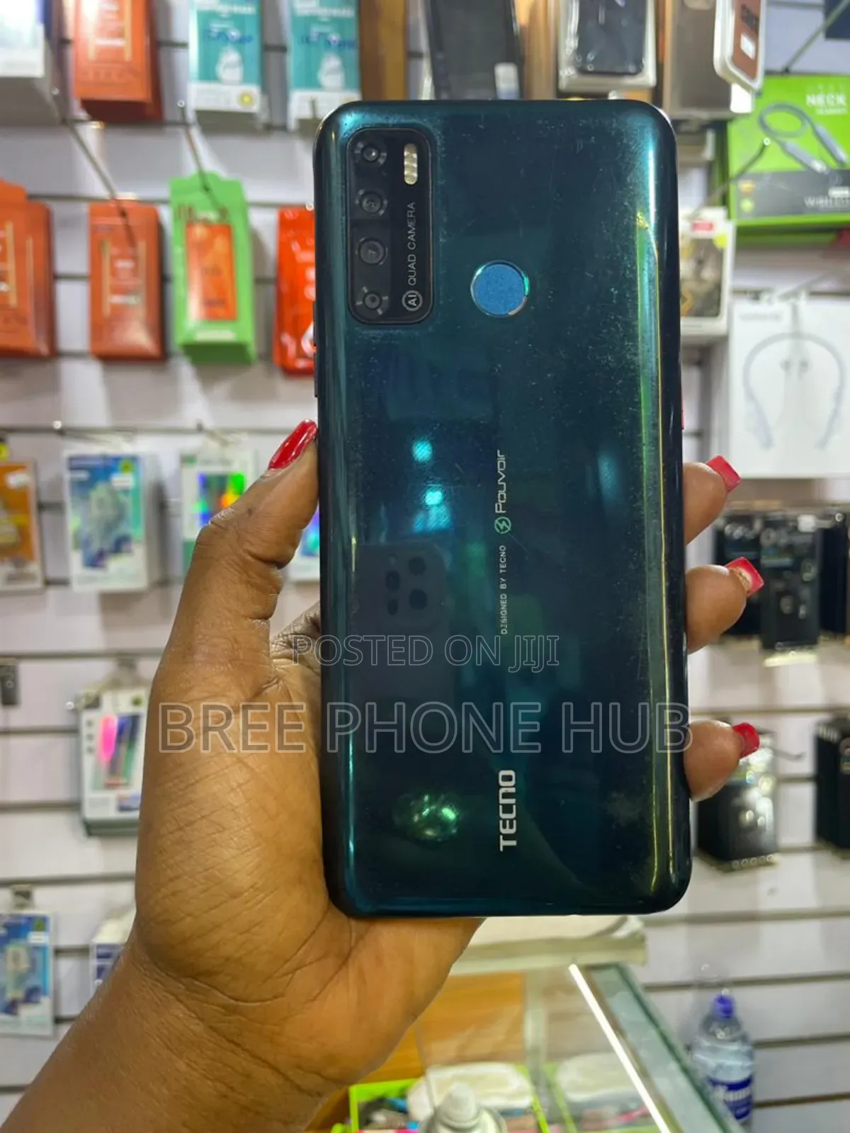 Tecno Pouvoir 4 Pro 128 GB Blue