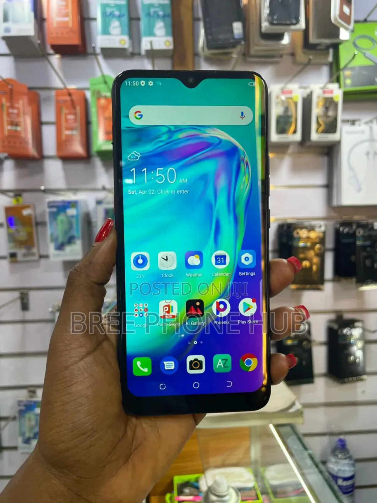 Tecno Pouvoir 4 Pro 128 GB Blue