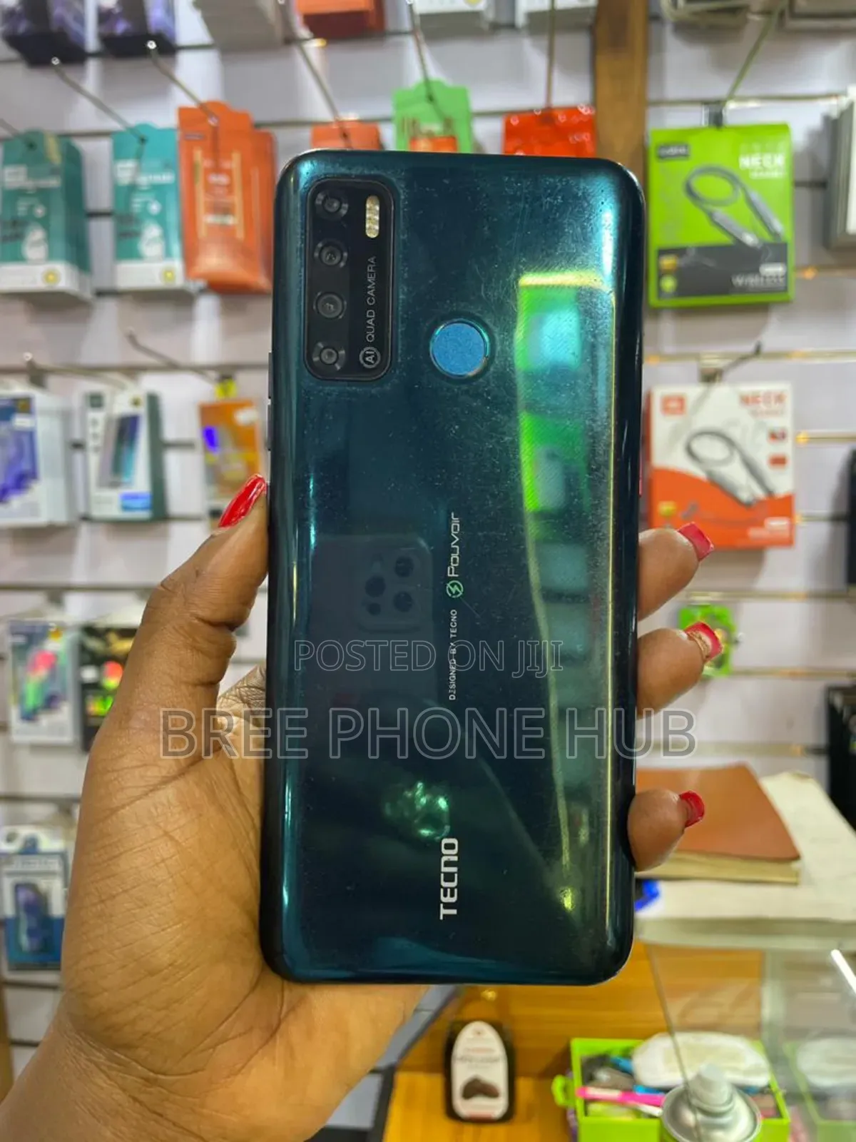 Tecno Pouvoir 4 Pro 128 GB Blue