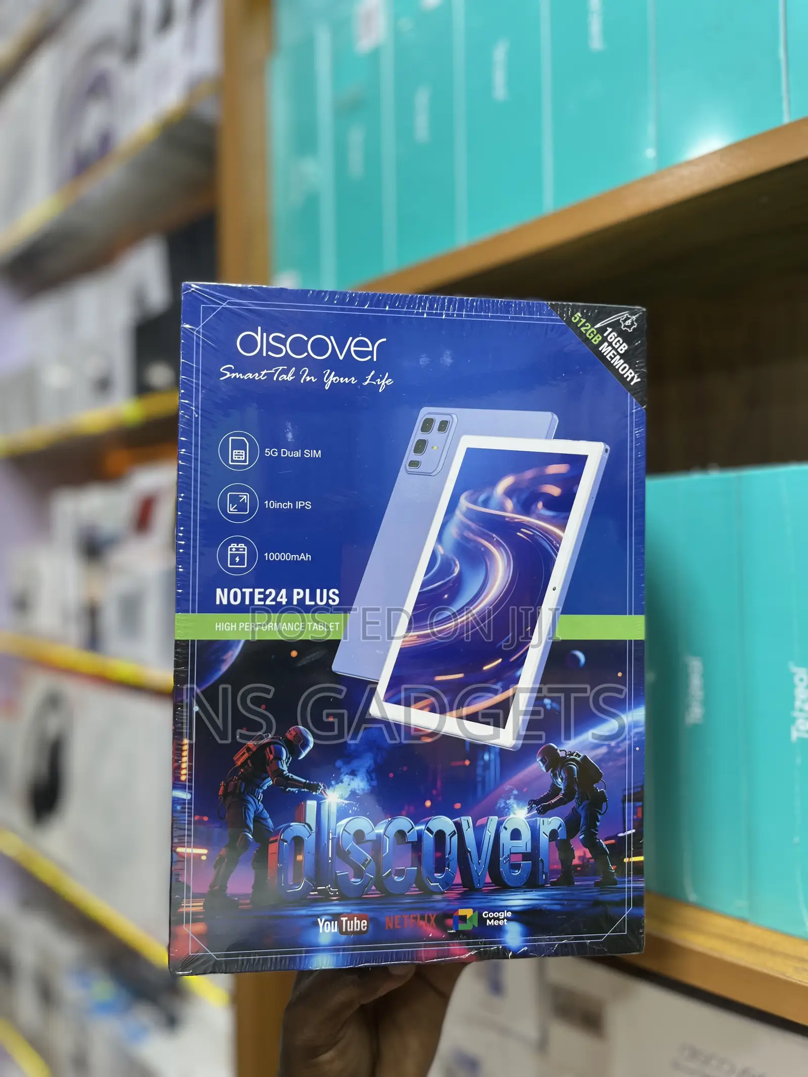 New Discover Note 22 Plus 512 GB Black