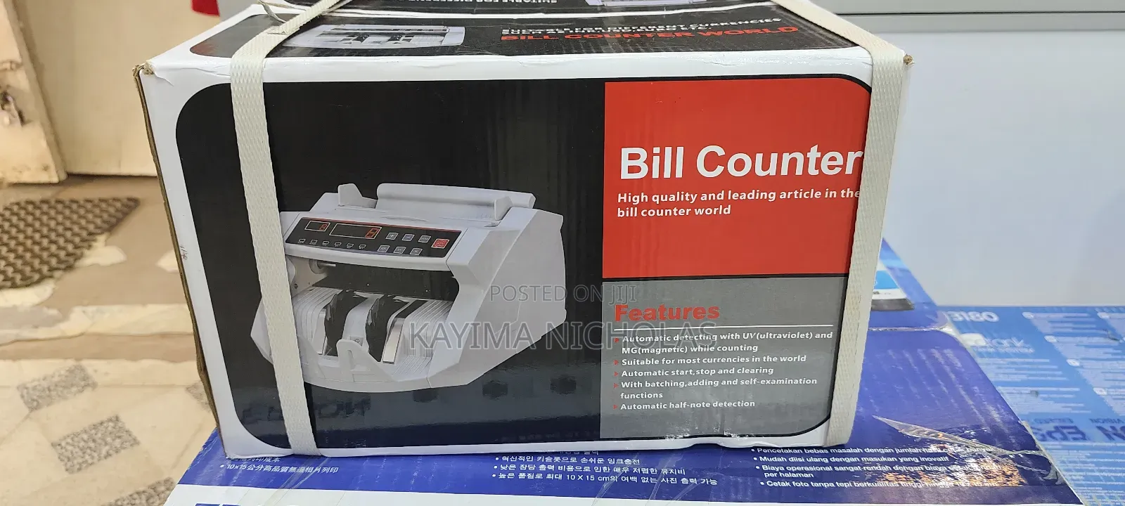 Bill Counting Machine