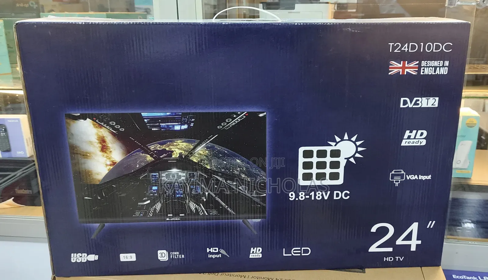 Black Ark 24inch Digital Tv