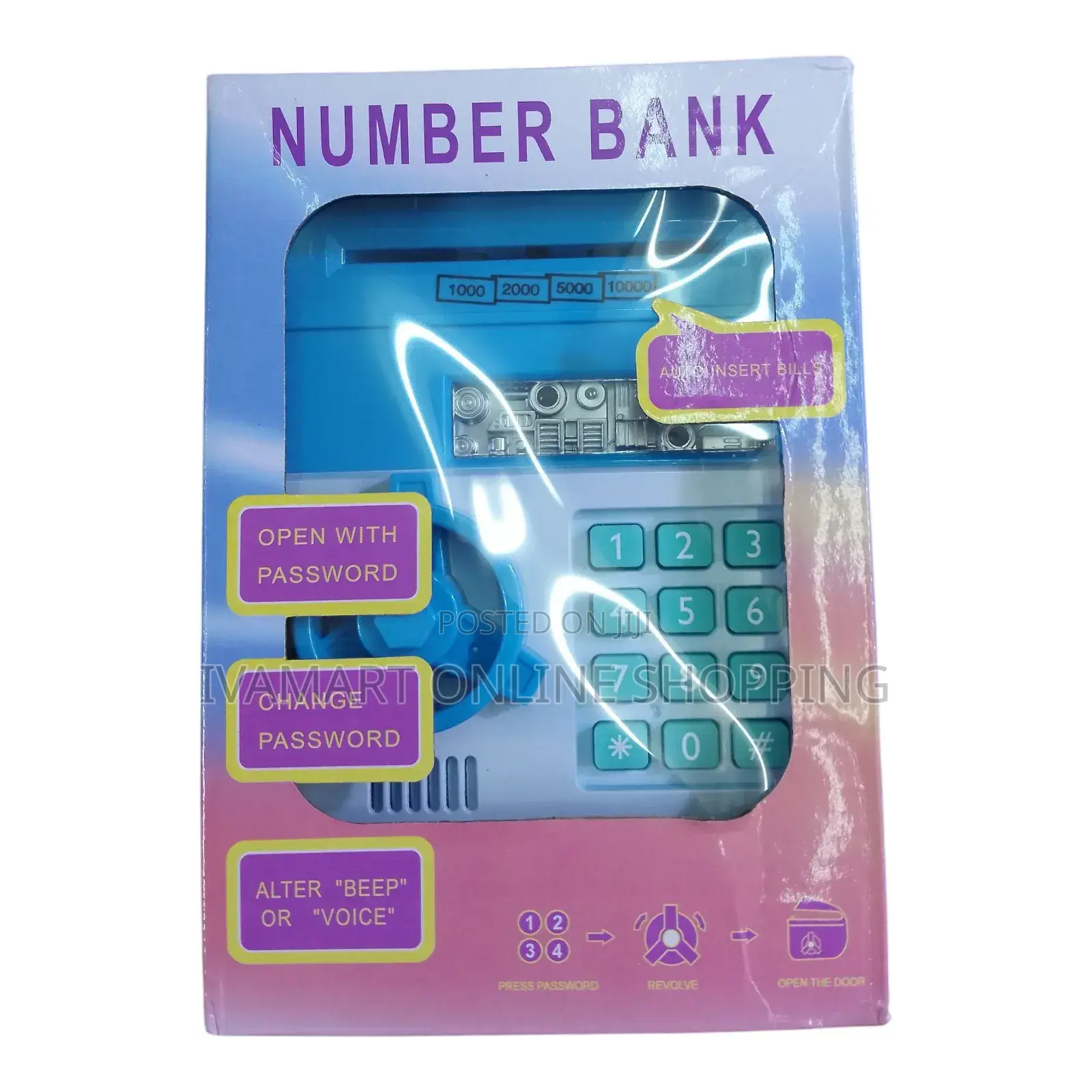 Kid's Saving Box Bank