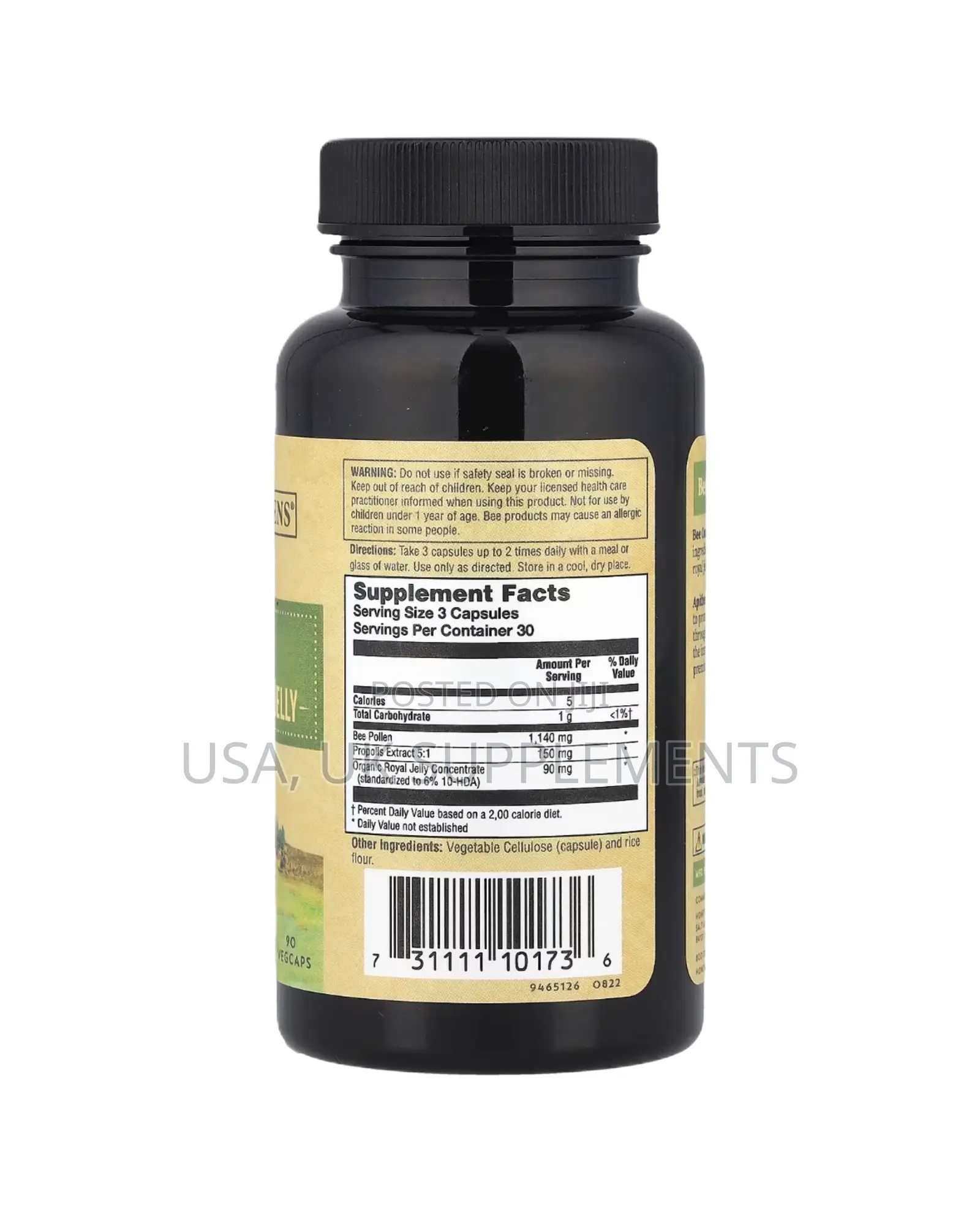 Bee Complete 3in1 Pollen, Propolis, Royal Jelly 90capsules