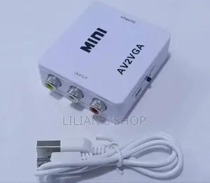 High Speed Av to Vga Video With Audio Box
