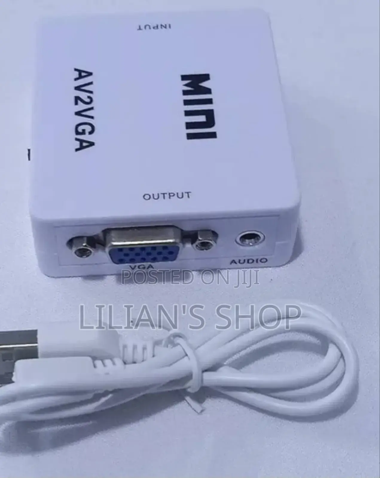 High Speed Av to Vga Video With Audio Box