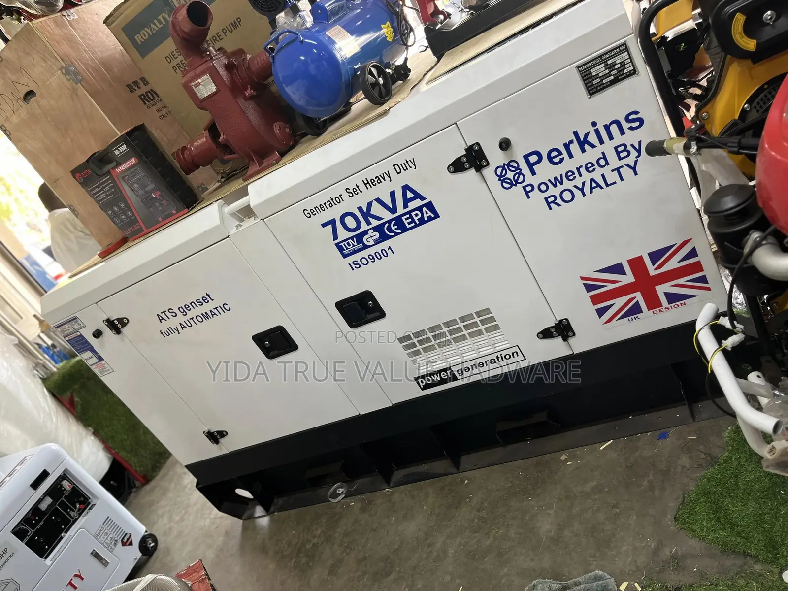 Perkins Generator 70kva Diesel