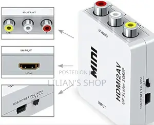 Hdmi to Av Video Converter Box