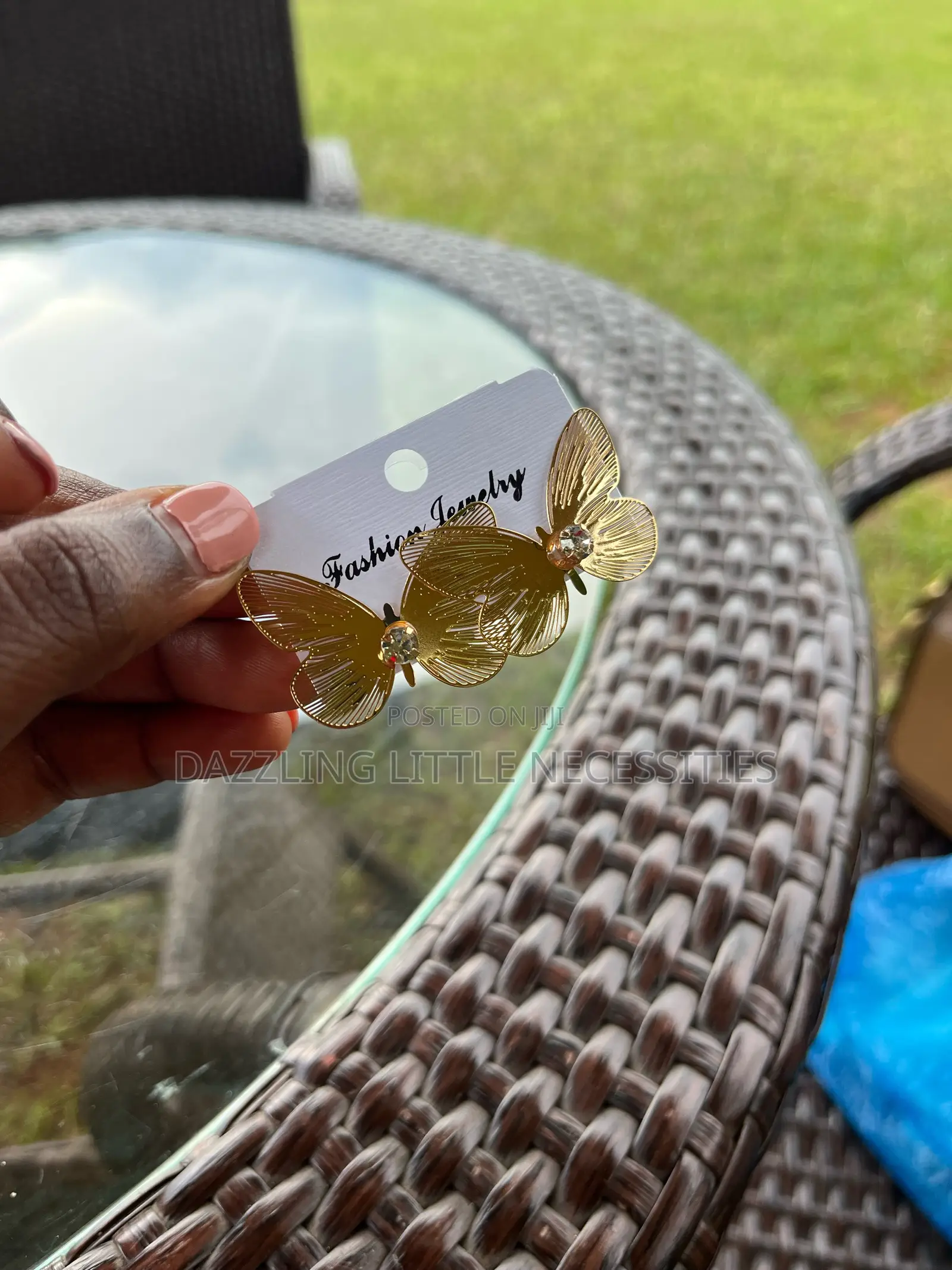Lim Butterfly Earrings - Gold