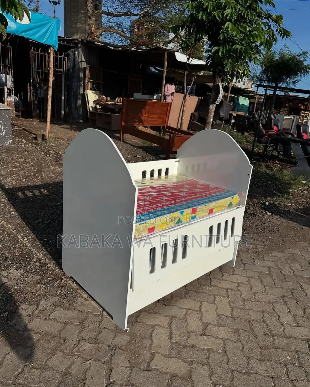 The Bed Is Brand New /Made Of Strong Hardwood /Baby Cot And Bed/