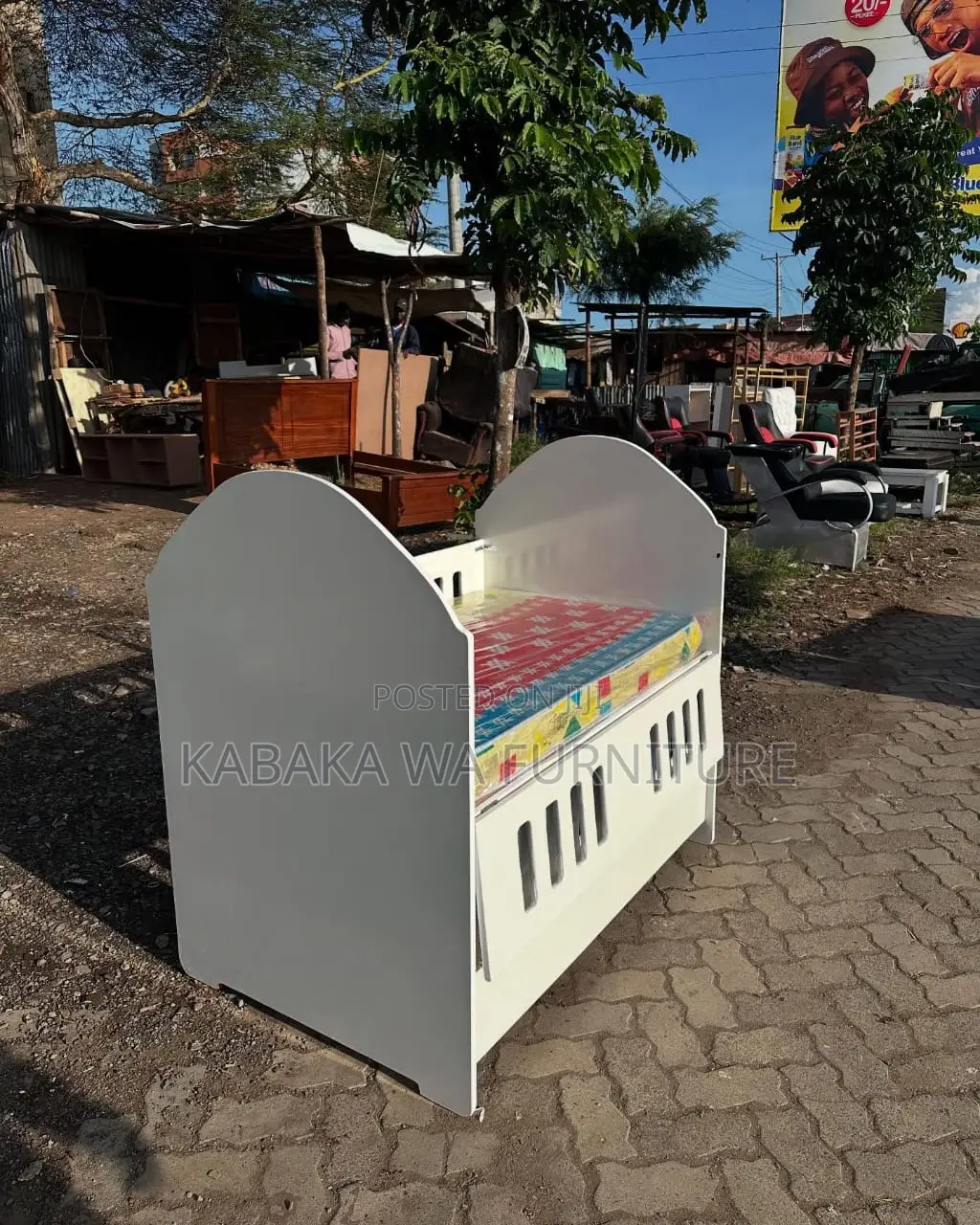 The Bed Is Brand New /Made Of Strong Hardwood /Baby Cot And Bed/