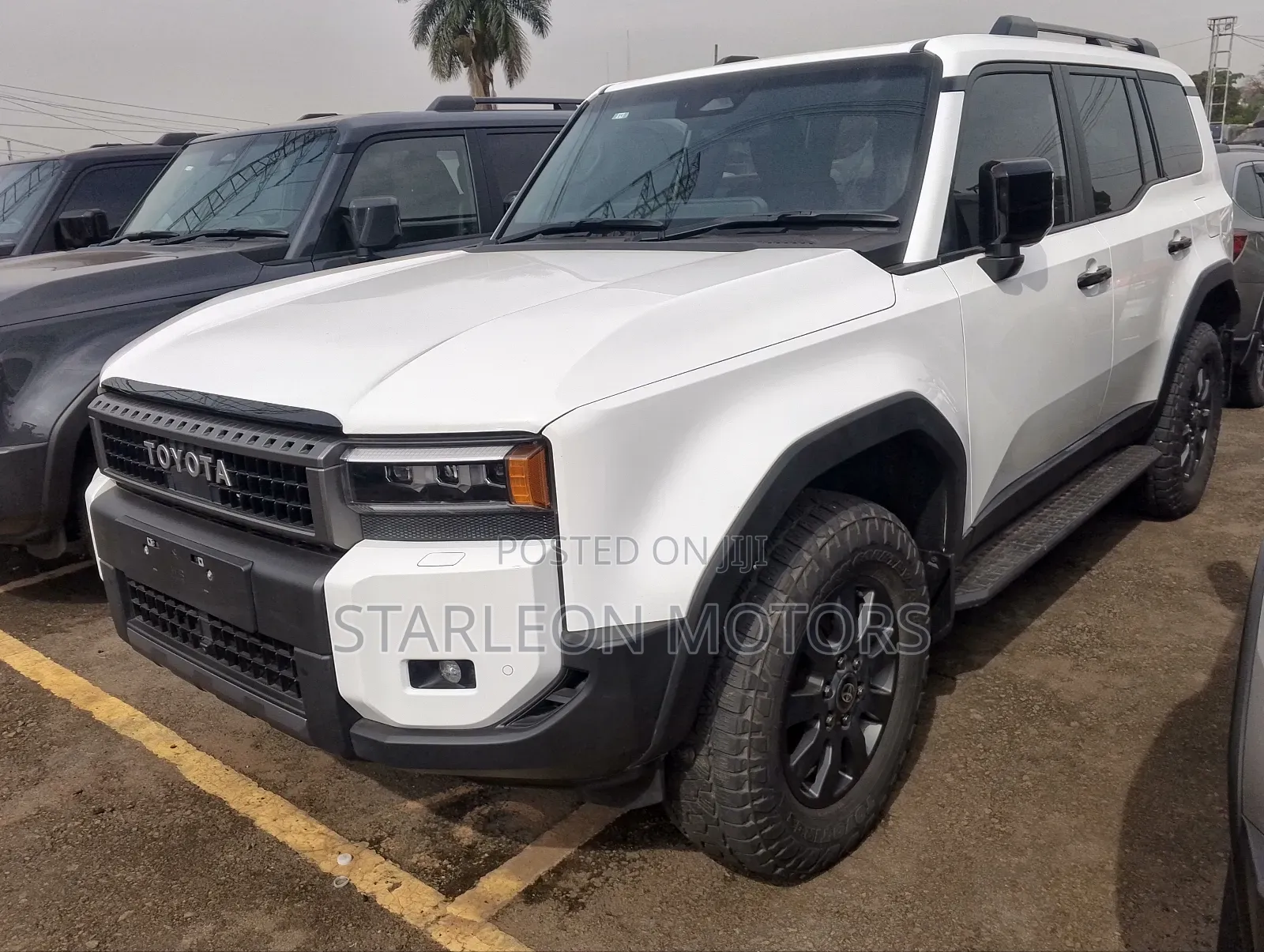 New Toyota Land Cruiser Prado 2.8 2024 White