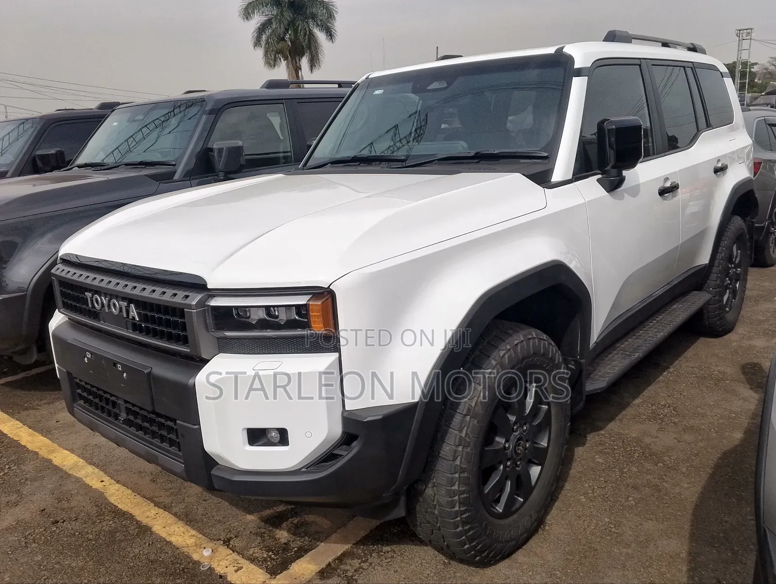 New Toyota Land Cruiser Prado 2.8 2024 White