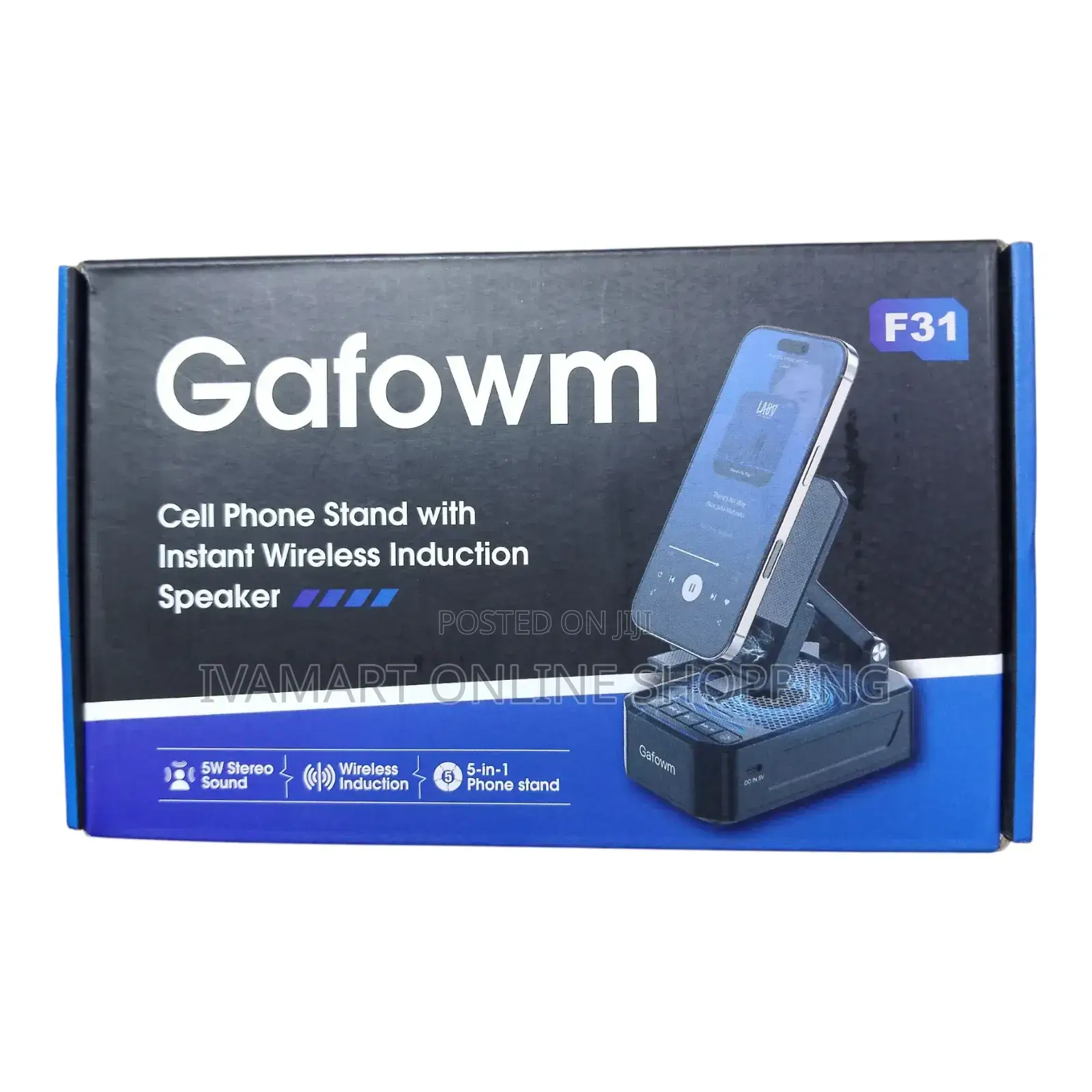 Phone Stand With Wireless Speaker
