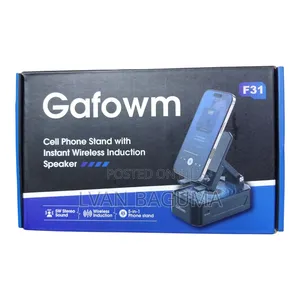 Phone Stand With Wireless Speaker