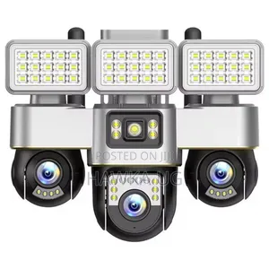 V380 Pro 4g 3 Lenses Solar Camera