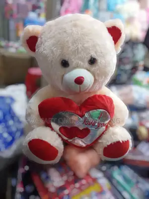 "I Love You" Red Teddy Bear - Big Size