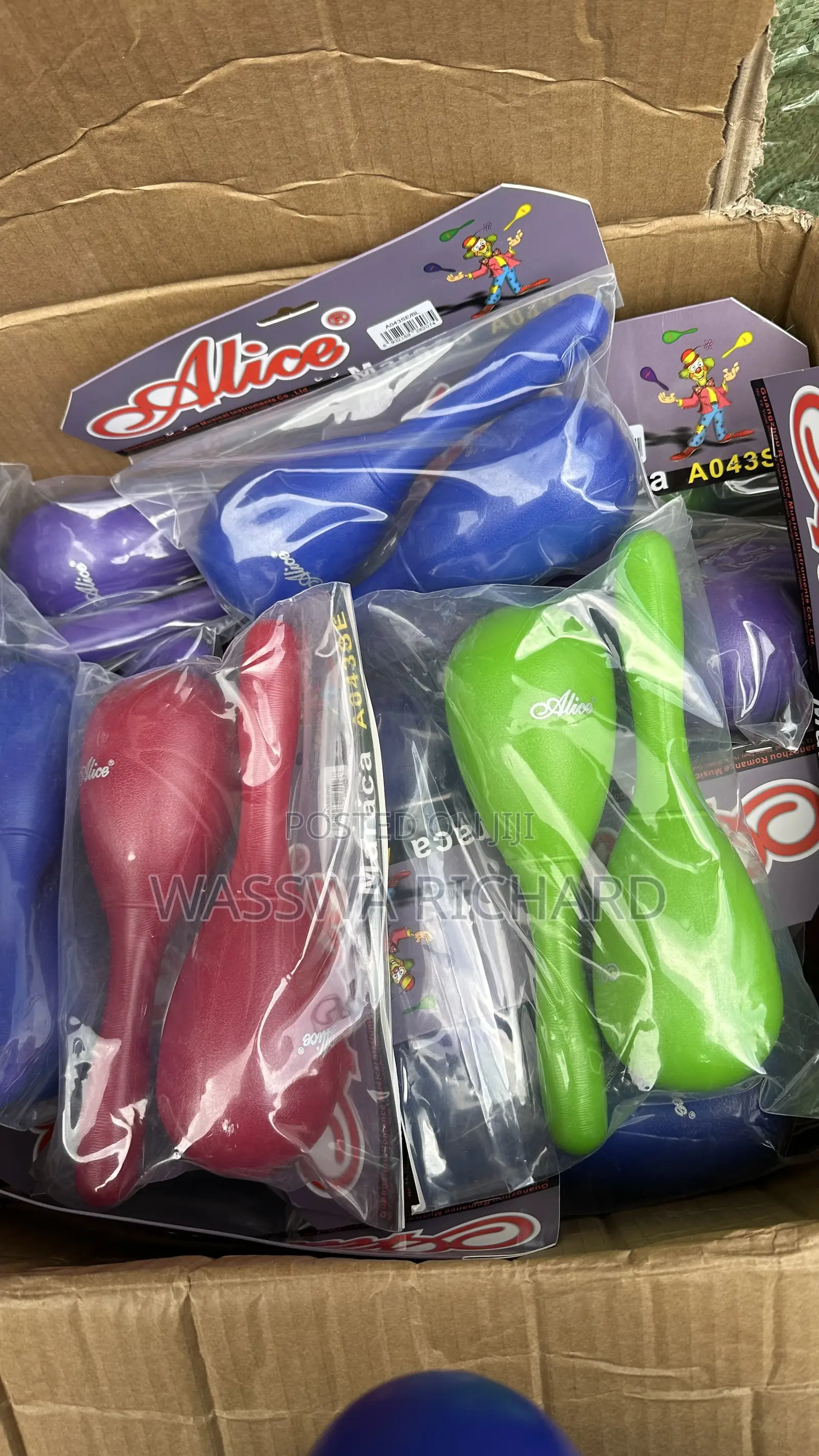 Plastic Maracas