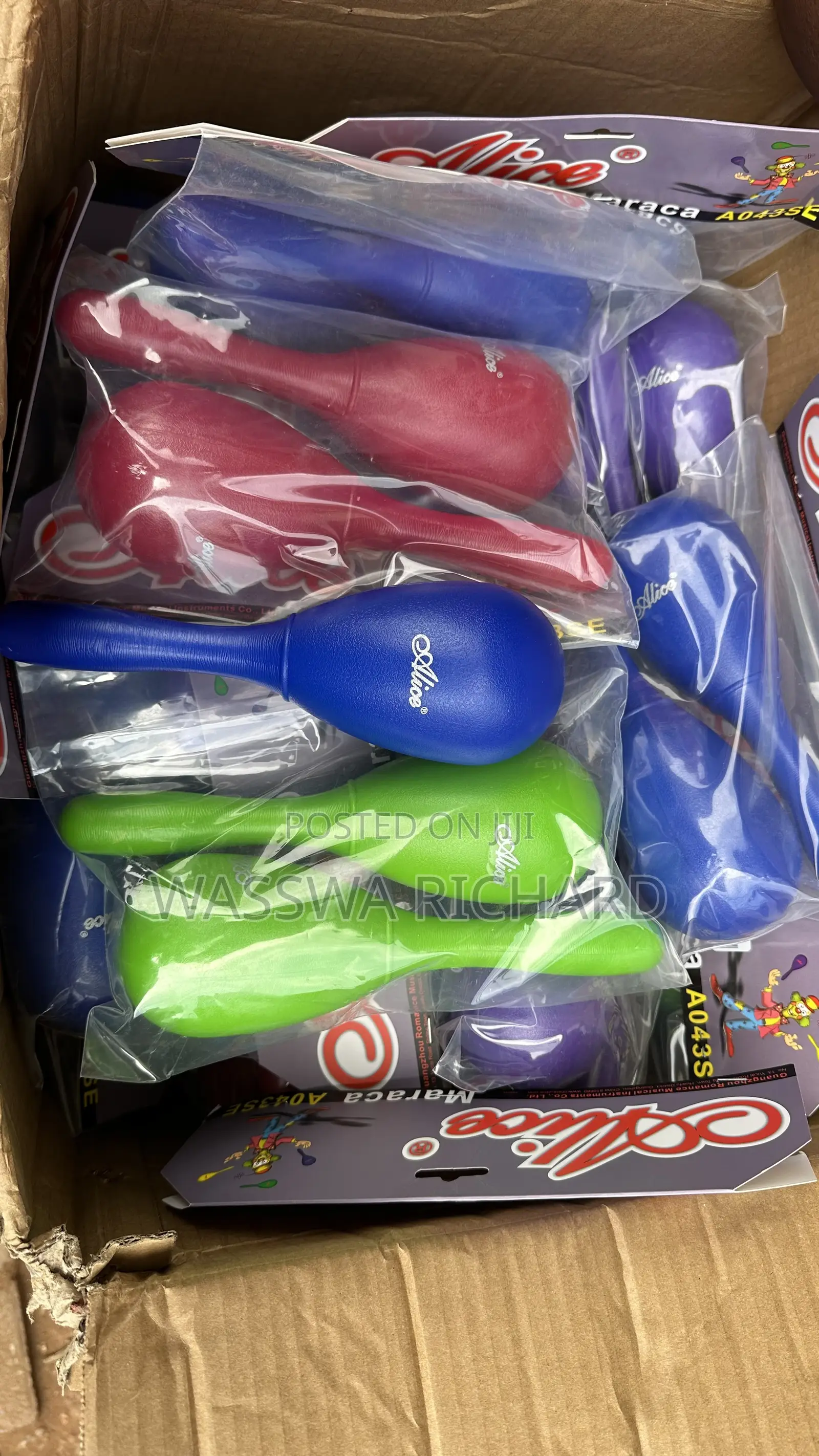 Plastic Maracas