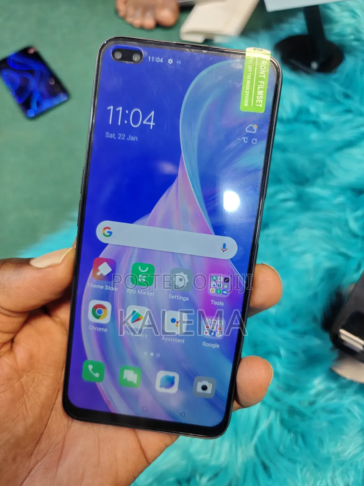 New Oppo Reno4 Z 5G 128 GB Blue