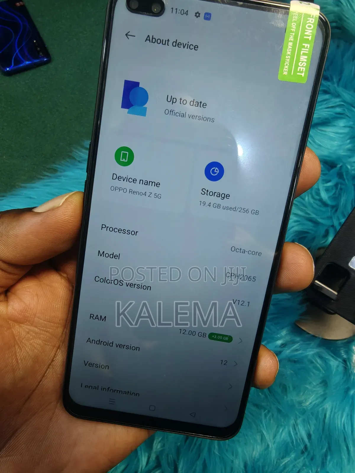 New Oppo Reno4 Z 5G 128 GB Blue