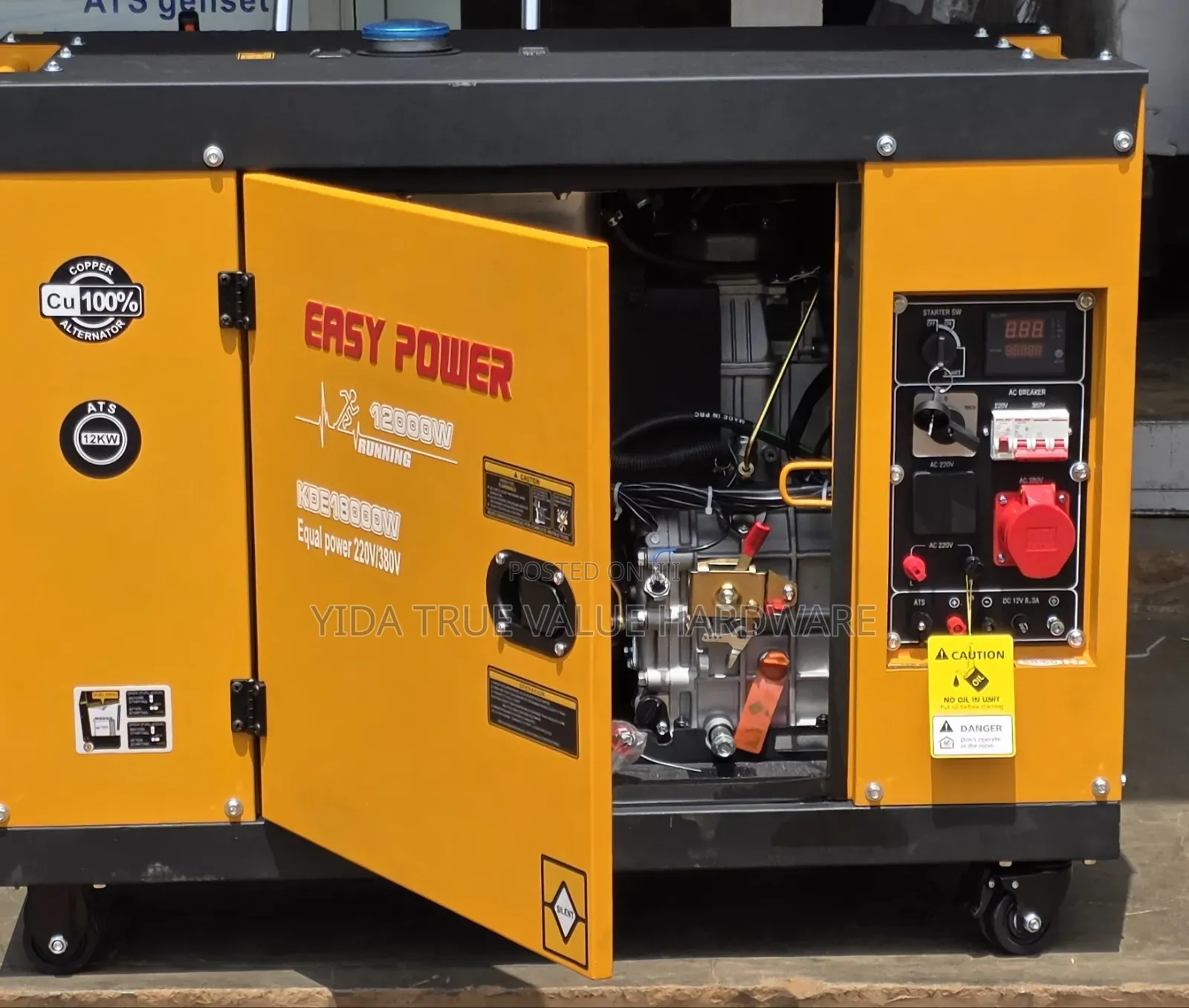 Generator 12kva Both 230 And 380v