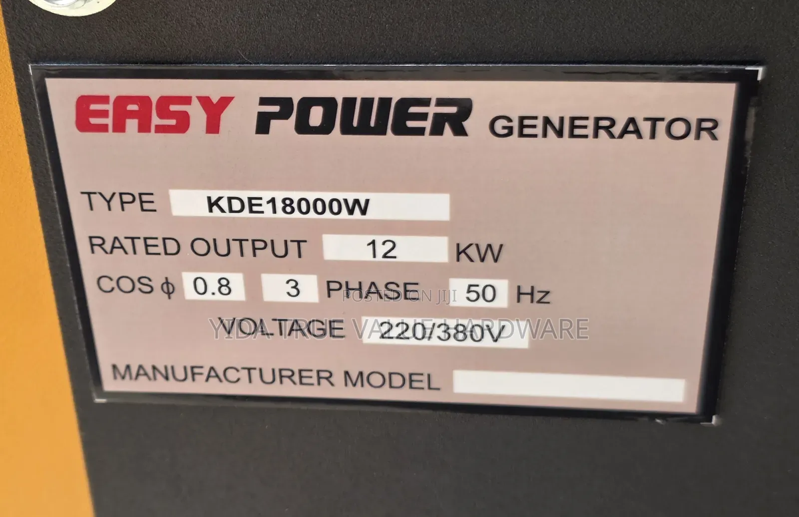 Generator 12kva Both 230 And 380v